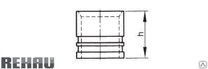 Фото Надвижная гильза Rehau 32 x 3,5 Rehau