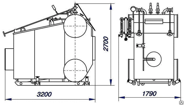 Фото Котёл паровой