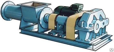 Фото Насос шнековый для подачи теста