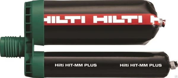 Фото Химический анкер HILTI HIT-MM PLUS для крепления в бетоне и кирпиче.