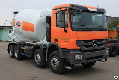 Фото 69365J на базе шасси MERCEDES-BENZ ACTROS 4141B автобетоносмеситель