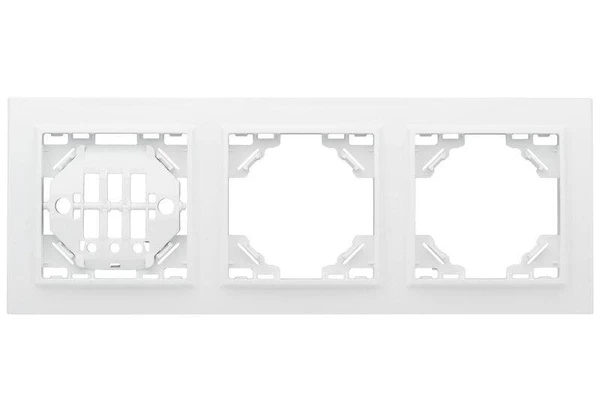 Фото Рамка 3-м Минск горизонтальная бел. Basic EKF ERM-G-303-10