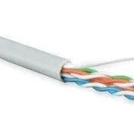 фото Кабель витая пара U/UTP кат.5E 4х2х24AWG solid PVC UUTP4-C5E-S24-IN-PVC-GY-305 сер. (м) Hyperline 41903