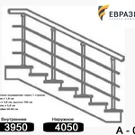 фото Лестничное ограждение А07