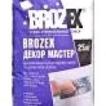 фото Штукатурка Декор Мастер "BROZEX", белая 25кг.