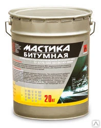 Фото Мастика битумная КЗКМ (20кг)