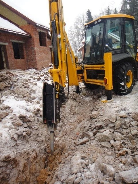 Фото Аренда гидромолота на базе jcb-3cx