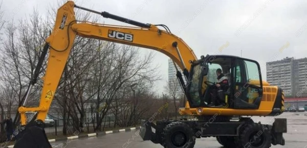 Фото Аренда колесного экскаватора JCB JS 160W, Москва