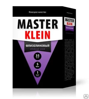 Фото Клей обойный Master Klein "ФЛИЗЕЛИНОВЫЙ" 5-6 рулонов уп. 200 г