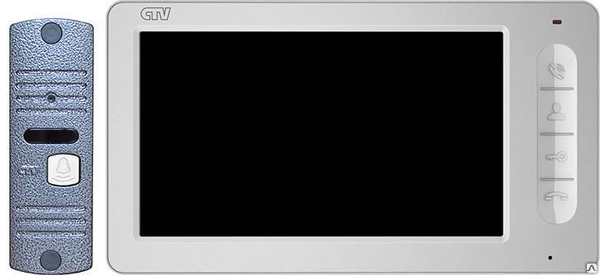 Фото CTV-DP700 W Комплект цветного видеодомофона в одной коробке CTV