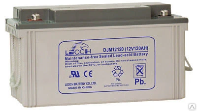 Фото Аккумуляторная батарея для ИБП LEOCH DJM12120 ( 12V, 120 Ah)