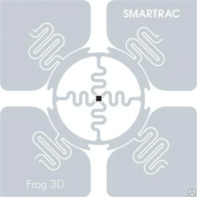 Фото Этикетки RFID Raflatac Frog 3D paper tags (53x53 мм) (минимальную 
партию у