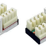 фото Модуль-вставка типа Кейстоун RJ45, Кат.5e, 110, T568A/B