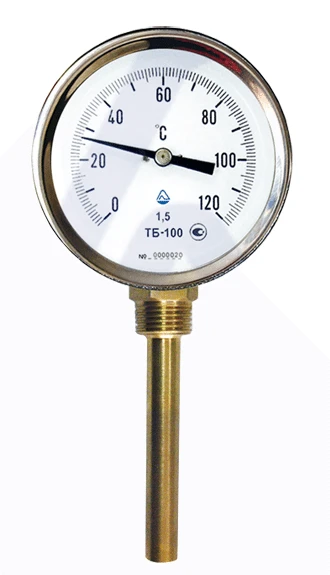 Фото ТБ-100-100  (0  +120°C)  кл.1,5 -Р