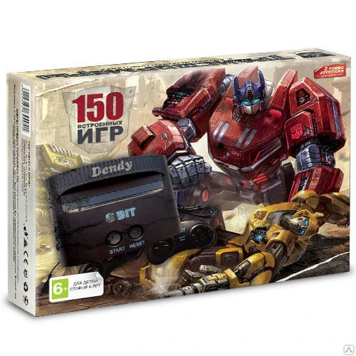 Фото Dendy "Transformers" 150-in-1 SEG