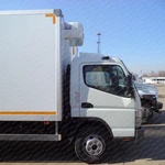 фото Автофургон рефрижератор на шасси Fuso Canter с ХОУ Dongin Thermo DM-500C, 4х2.