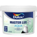 фото Краска  полуглянцевая "Master LuxAqua 40" "DULUX" 2,5л (BW)