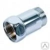 фото Соединение прямое г/ш 1/2"х3/4" хром Luxon 731SCH0504