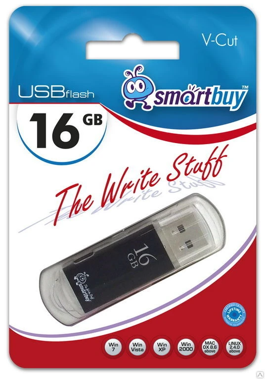 Фото USB Flash 2.0 16Gb V-Cut Smart Buy