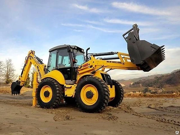 Фото Экскаватор-погрузчик New Holland B115B