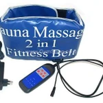 фото Пояс для похудения сауна плюс массаж Sauna Massage 2 in 1 Fitness Belt