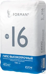 Фото Гипс строительный Forman-Г 16