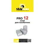 фото Клей для газобетона pro 12 StarBau 25кг