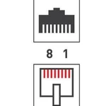 Фото №4 Джек комп. RJ45 8P-8C кат.5е (с экраном) (уп.100шт) REXANT 05-1023