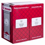 Фото №4 Кабель UTP 1х2х24AWG кат.5е медь бухта (м) Rexant 01-0002