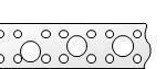 фото Перфорированная монтажная лента - прямая LP-V 12х0,7