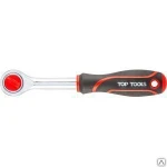 фото Трещоточный ключ (1/4 дюймов, 150 мм) top tools 38d101