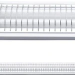 Фото №2 Светильник под светодиодную лампу SPO-406 2х18Вт 230В LED-Т8 G13 IP20 1200 мм LLT