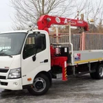 фото Услуги манипулятора, воровайки Hino 5т с КМУ 3т