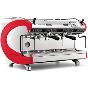 Фото Кофемашина рожковая автоматическая Nuova Simonelli Aurelia WAVE T3 2Gr 380V red+high groups+Autopurge+Easy Cream