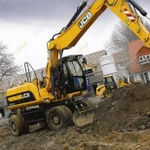 фото Аренда колесного экскаватора JCB JS 160W, Москва