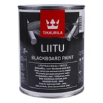 фото Краска для школьных досок Tikkurila Liitu матовая черный 1 л