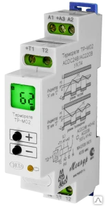 Фото ТР-М02 с ТД-2 АСDC24В/АС220В 50Гц многофункциональное реле температуры