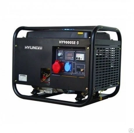 Фото Бензиновый генератор Hyundai HY 9000SE-3