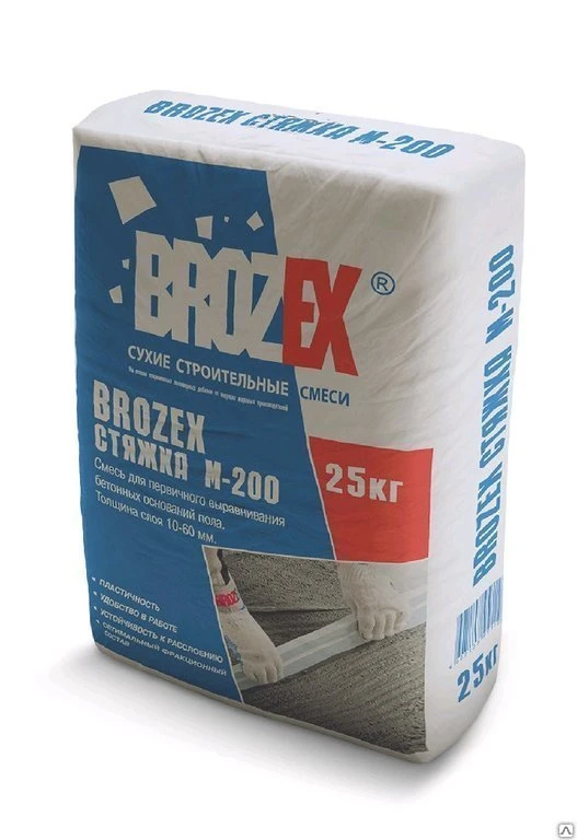 Фото Стяжка BROZEX М - 200 25кг. 10-60 мм. 48шт/пал