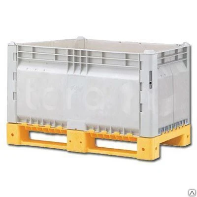 Фото Box pallet KitBin euro 1200х800х715 разборный контейнер Бокс Паллет