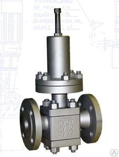 Фото Регулятор прямого действия «после себя» фланцевый 21ч10нж Ру16C Ду50