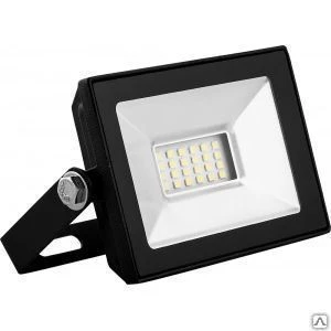 Фото Светодиодный прожектор saffit sfl90-10 2835smd, 10w 6400k ac220v/50hz ip65,