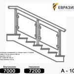фото Лестничное ограждение А10