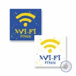 фото Wi-Fi free. Наклейка