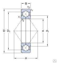 Фото Подшипник QJ 202 N2MA(SKF)