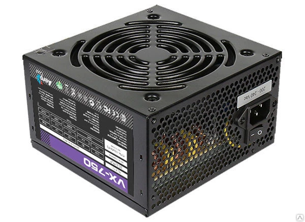 Фото Блок питания ATX 750 Вт AeroCool VX-750