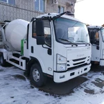 Фото №4 Автобетоносмеситель на шасси ISUZU 4х2 с бочкой 3 м3