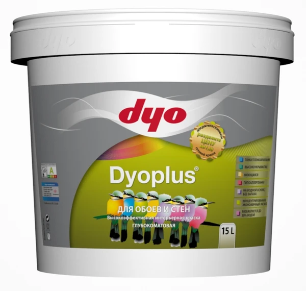 Фото Краска интерьерная латексная матовая Dyoplus DYO 15л