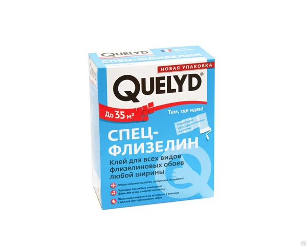 Фото Клей для флизелиновых обоев QUELYD спец. 300г 1уп=30шт