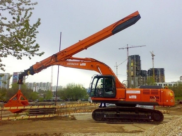 Фото Аренда грейферного погрузчика Doosan DX225LCA MH